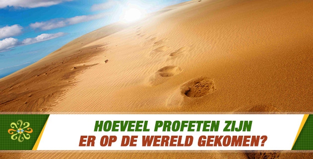 Hoeveel profeten zijn er op de wereld gekomen?